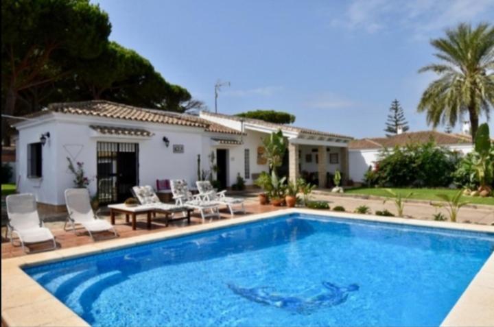 Villa Mencal Chiclana de la Frontera Esterno foto